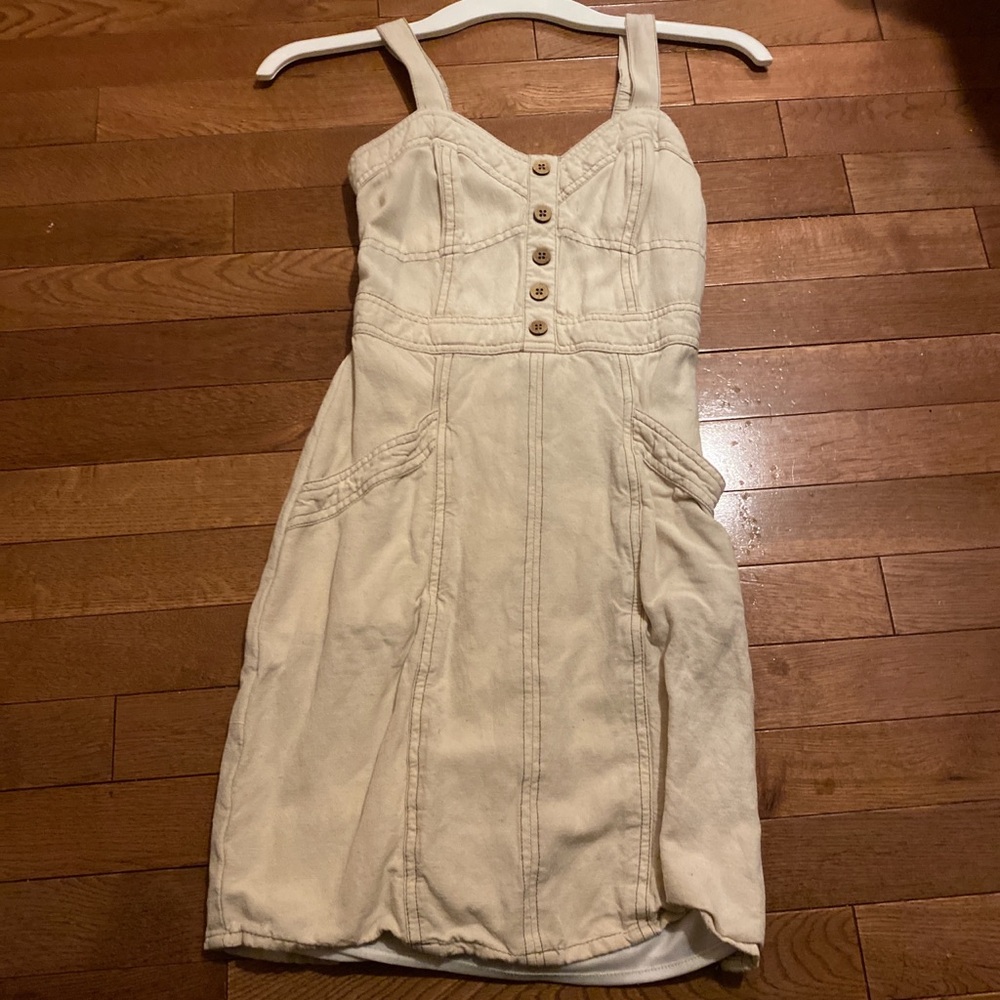 off-white dress
